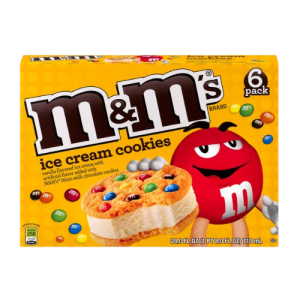 M&M Ice cream Cookie Sandwich 4.0oz