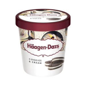 Hagendaz Cookies and Cream 3.38oz